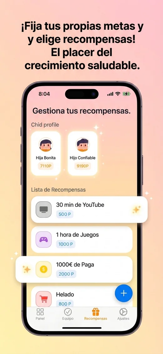 Tienda de recompensas: 30 minutos de YouTube por 500 puntos o paga en efectivo